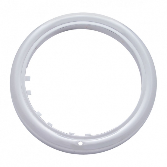 Stainless "Classic" Headlight Bezel