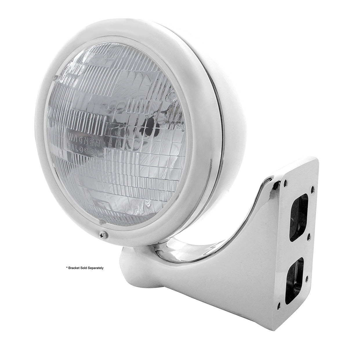 Stainless Steel "Classic" Headlight H6024 Bulb - Thumbnail 3