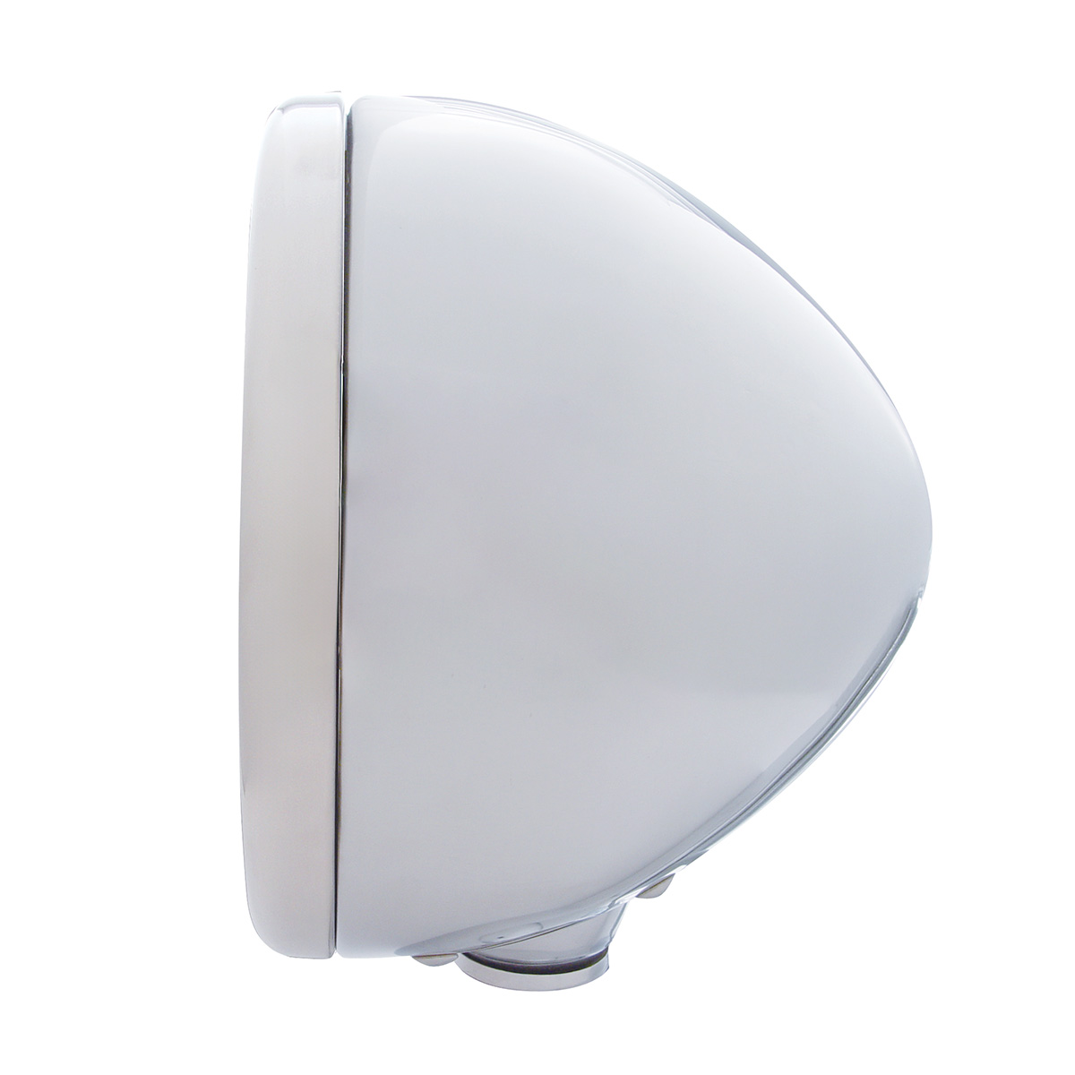 Chrome Classic Headlight H6024 Bulb & Turn Signal - Amber Lens - Thumbnail 2