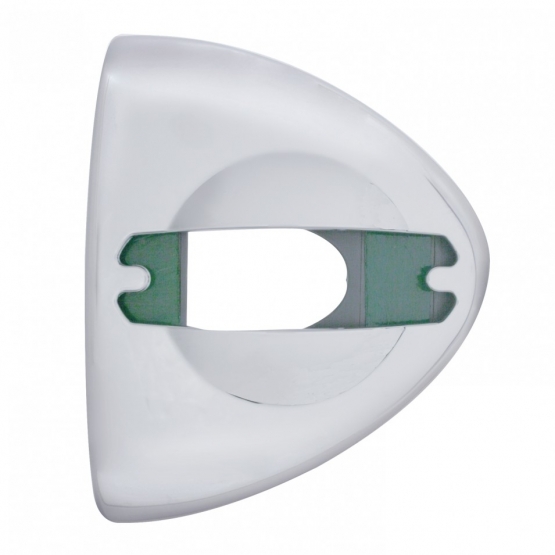 Headlight Turn Signal Cover With Rectangular Light Cutout