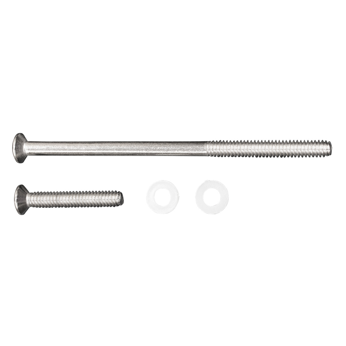 Stainless 1 Long & 1 Short Bus Light Mounting Screws - Thumbnail 2