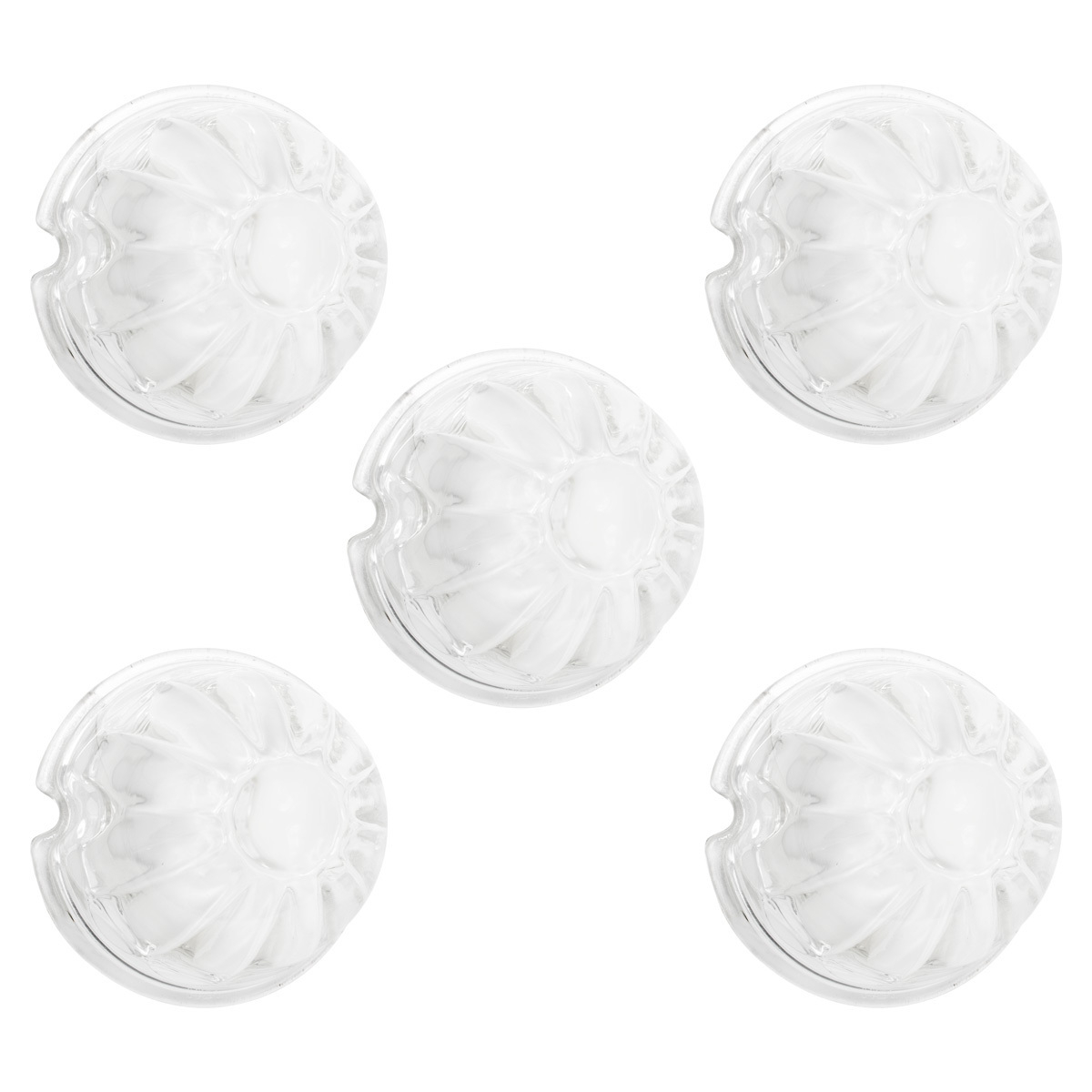 Watermelon Glass Marker Light Lens - Clear (5 Pcs)