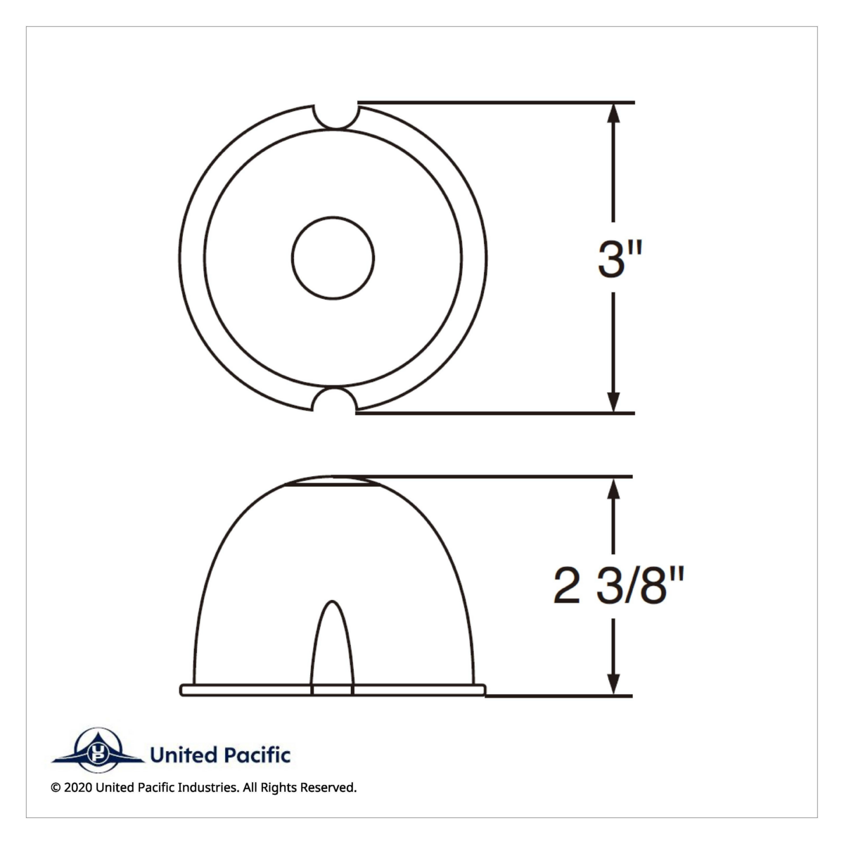Watermelon Glass Marker Light Lens - Dark Amber (5 Pcs) - Thumbnail 6