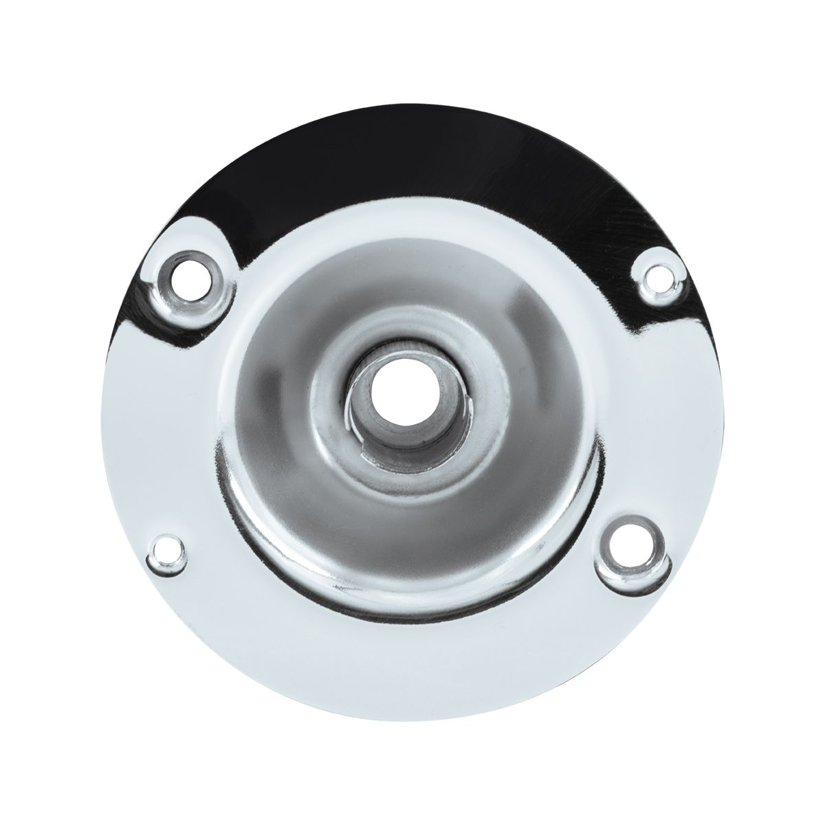 304 Stainless Steel Cab Light Set Bracket Bulb Holder Plate - 1 Filament