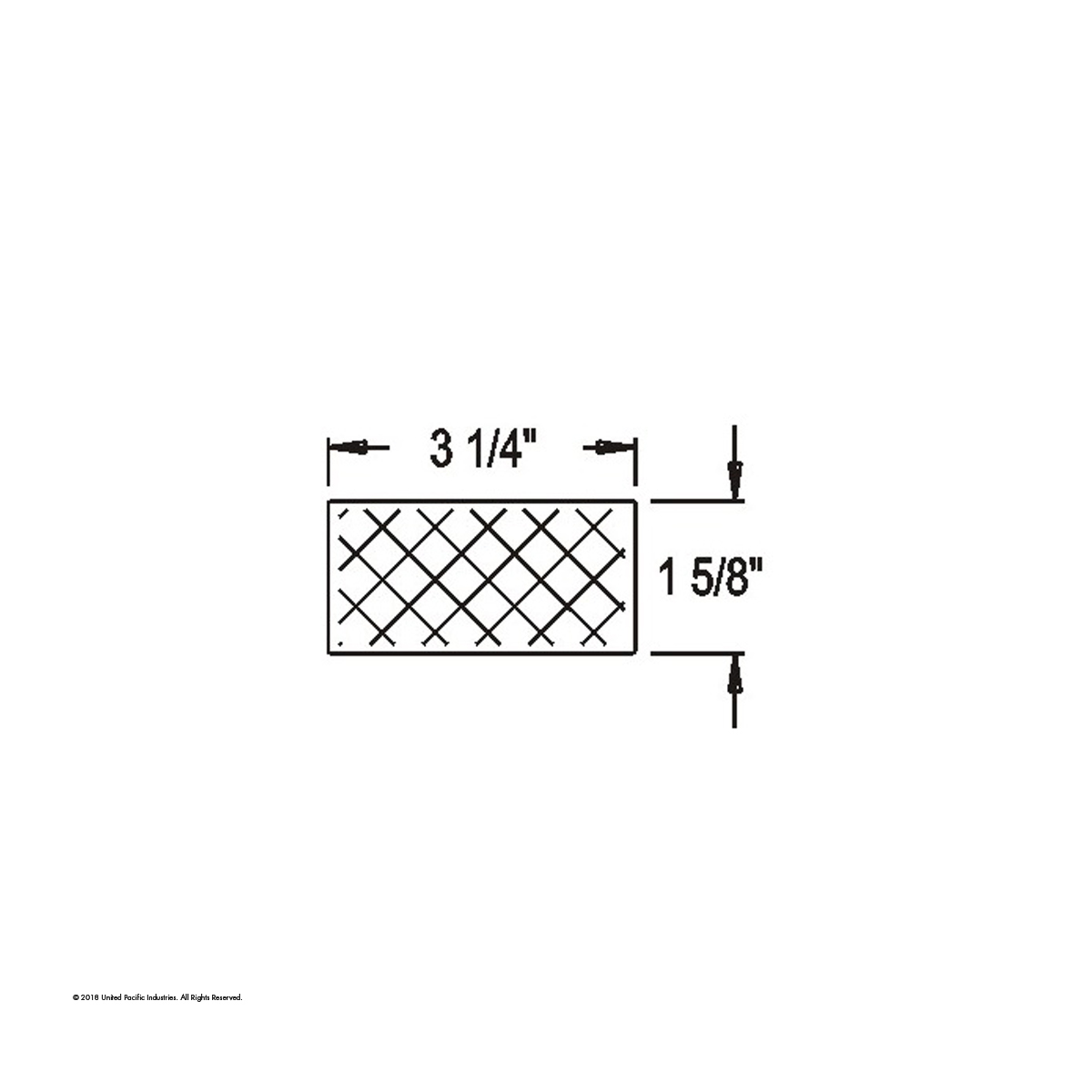 Rectangular Quick Mount Reflector - Amber - Thumbnail 2