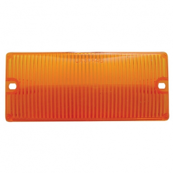 2-3/16" x 5-3/16" Door Light Lens - Amber