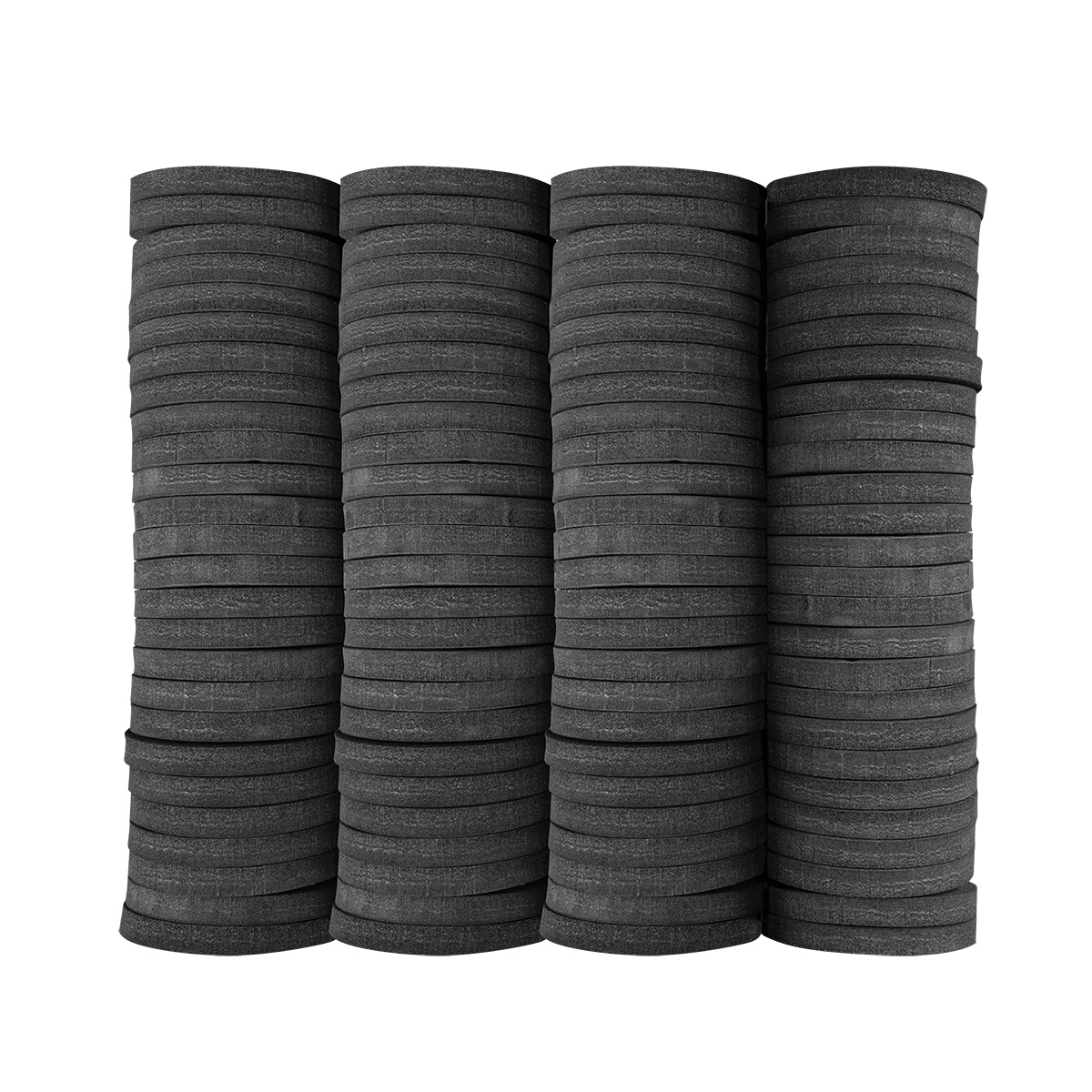 9mm Black Foam Gasket - Thicker (100 Pcs) - Thumbnail 2