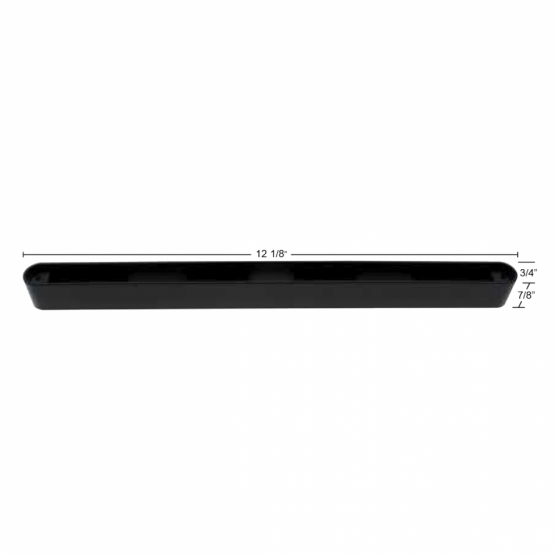 Black 12" LED Light Bar Housing (Bulk) - Thumbnail 3