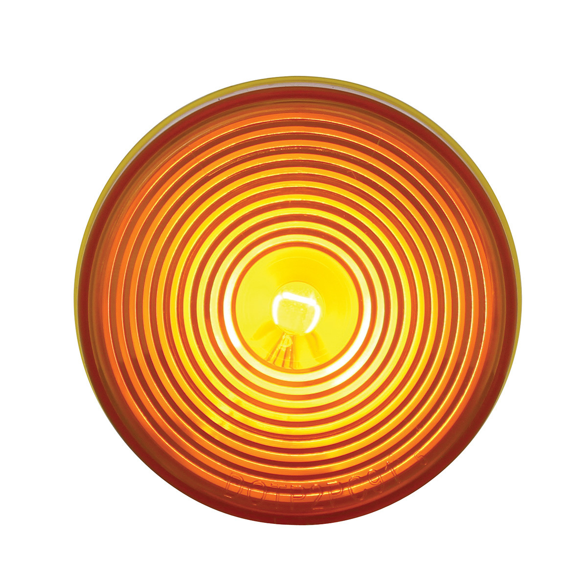2.5" Round Light (Clearance/Marker) - Amber Lens - Thumbnail 5