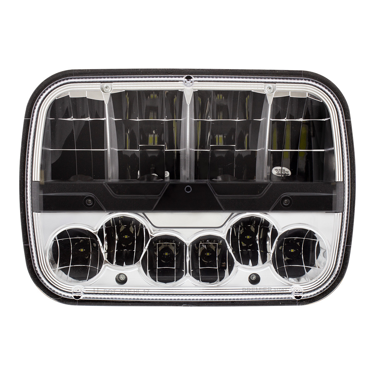 ULTRALIT - High Power LED 5" X 7" Headlight With Polycarbonate Lens & Housing - Thumbnail 8