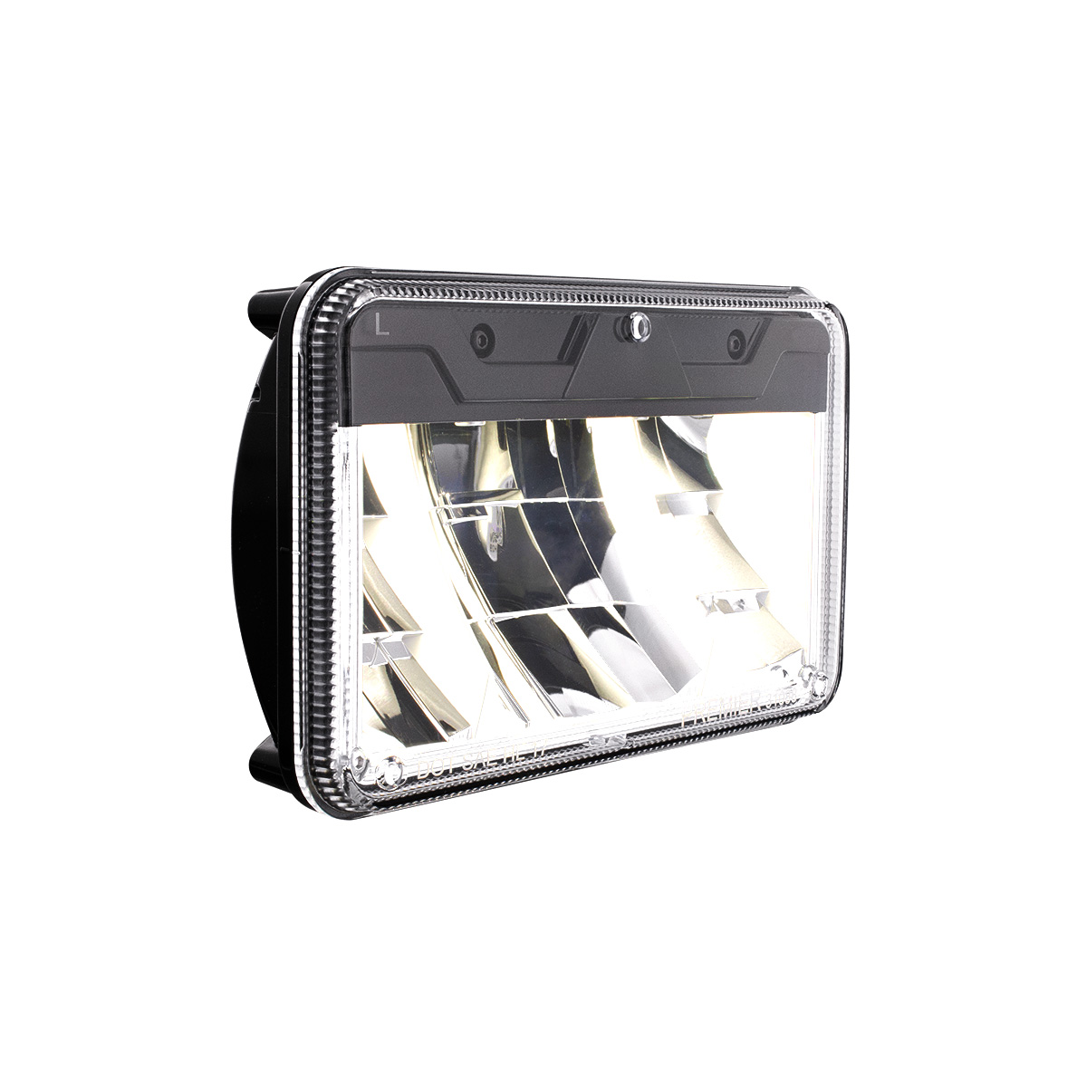 ULTRALIT - High Power LED 4" X 6" Low Beam Headlight With Polycarbonate Lens & Housing - Thumbnail 3