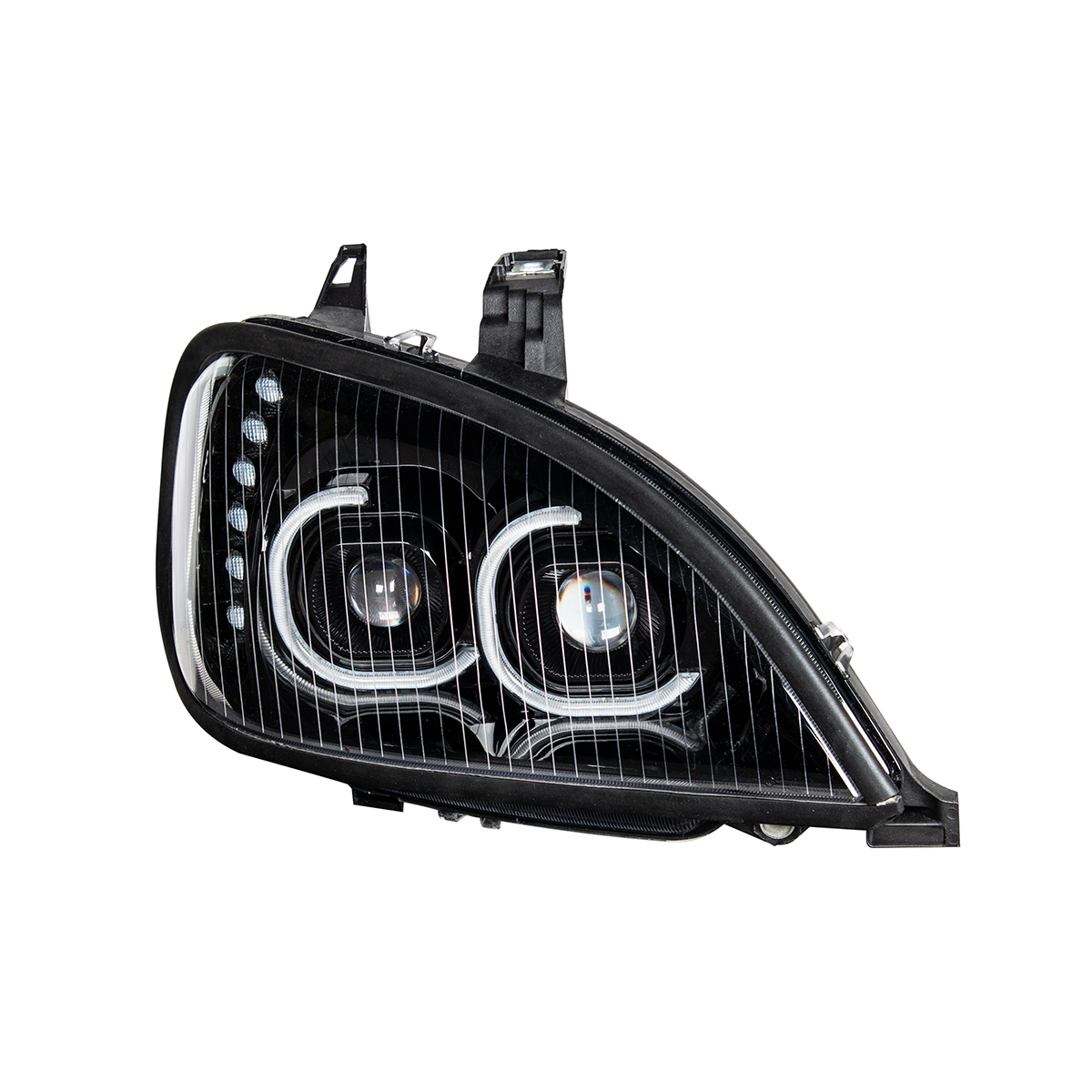 High Power LED Blackout Projection Headlight For 2001-2020 Freightliner Columbia - Passenger - Thumbnail 4