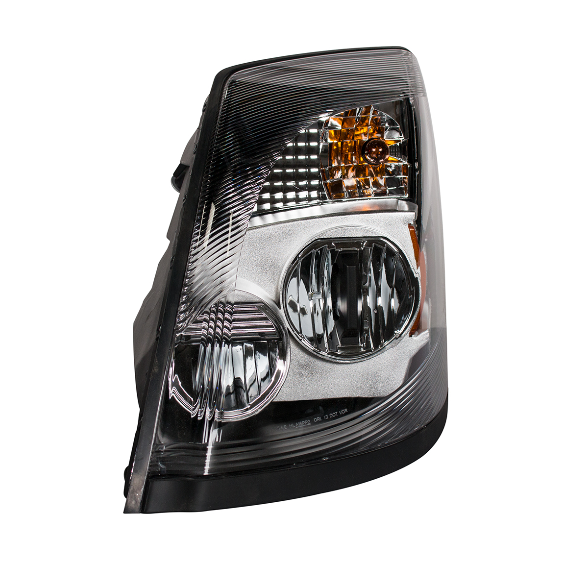 High Power LED Chrome Headlight for 2003-2017 Volvo VN/VNL - Driver - Thumbnail 4