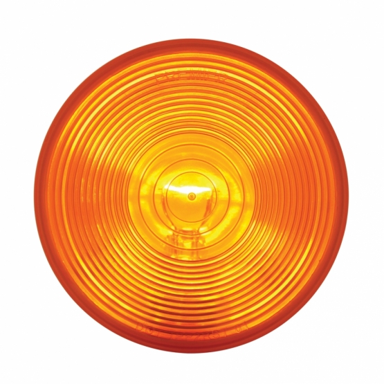4" Round Dual Function Turn Signal Light - Amber Lens
