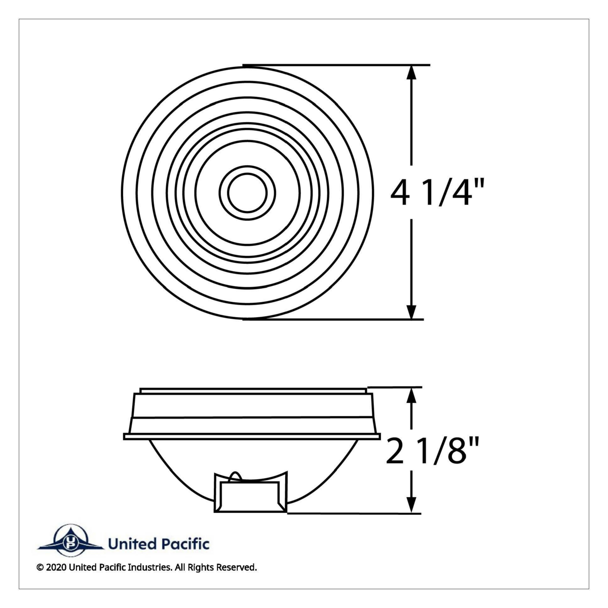 4" Round Dual Function Turn Signal Light Kit - Amber Lens - Thumbnail 10
