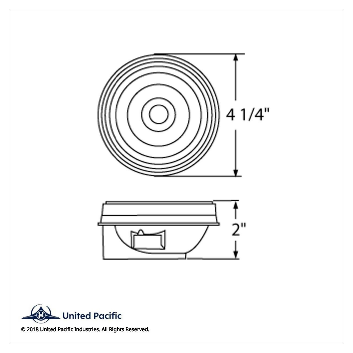 4" Back-Up Light - Clear Lens - Thumbnail 7