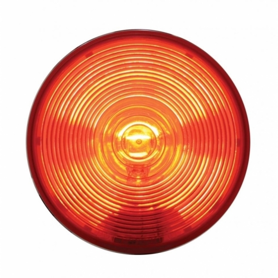 4" Round Light (Stop, Turn & Tail) - Red Lens