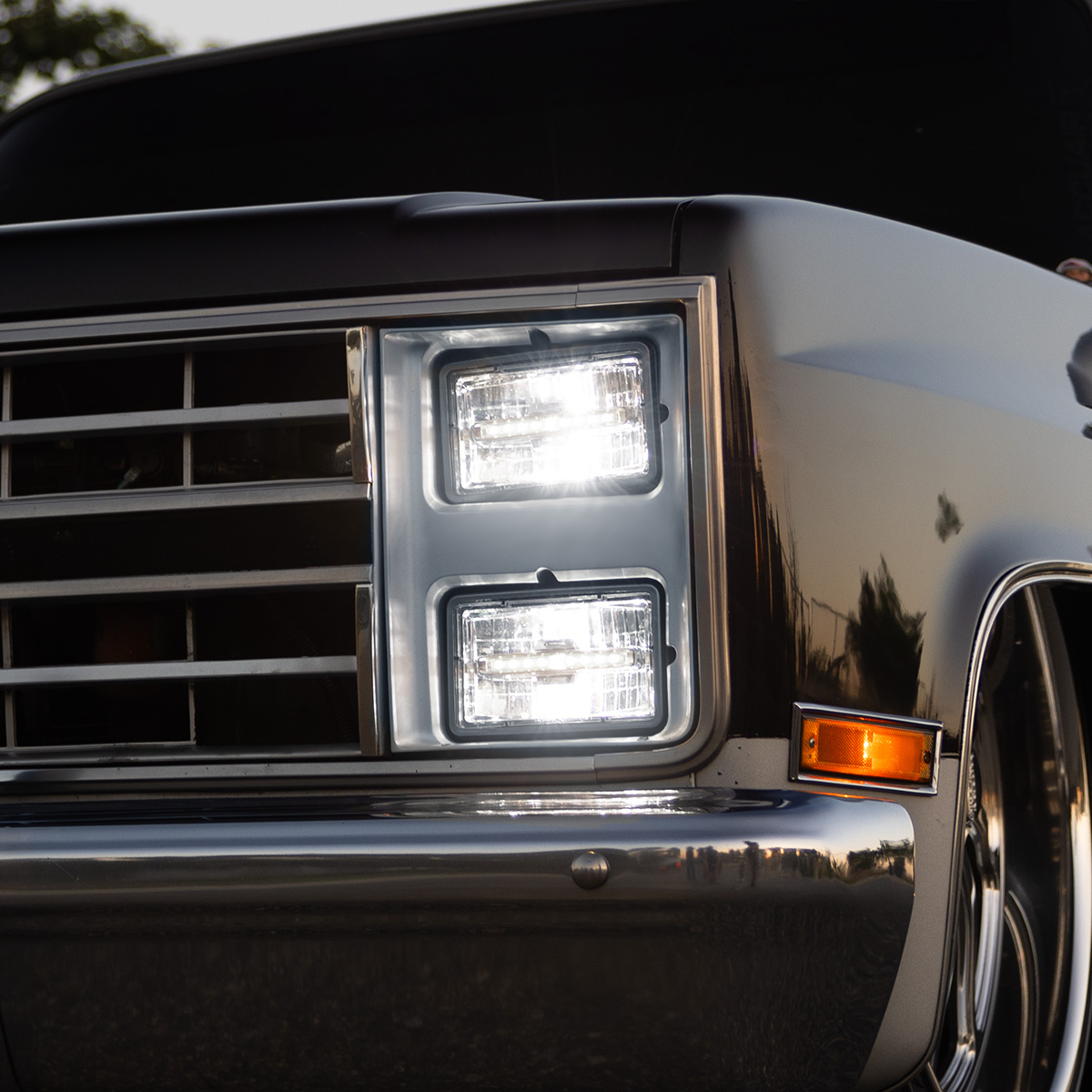 ULTRALIT - 4" X 6" Rectangular LED Headlight With White LED Position Light - Low Beam - Thumbnail 9