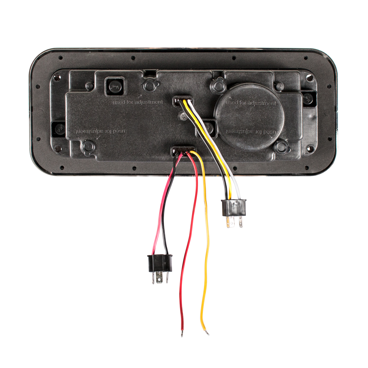 High Power LED "Chrome" Projection Headlight With LED Turn Signal & Position Light Bar - Passenger - Thumbnail 5