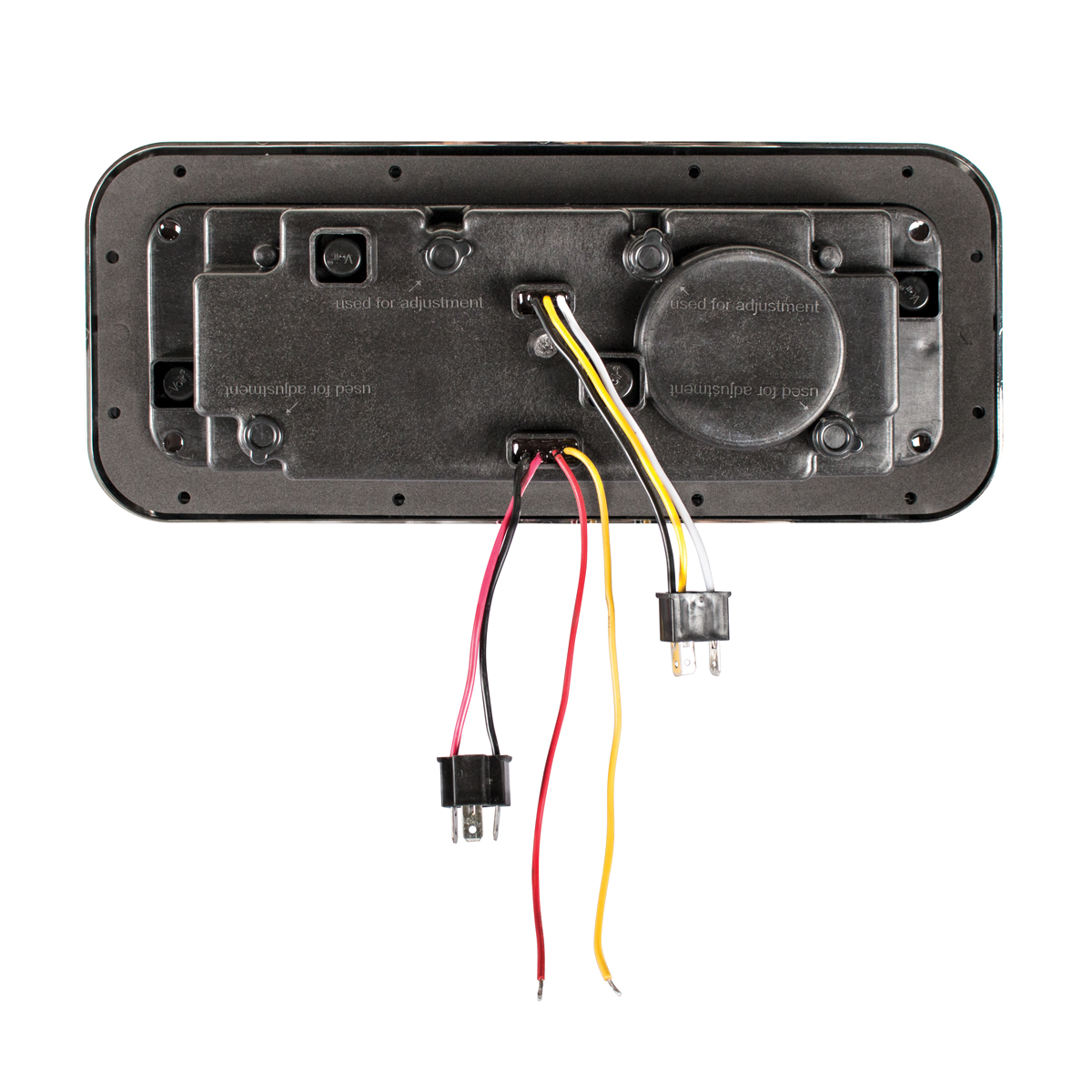 High Power LED "Blackout" Projection Headlight With LED Turn Signal & Position Light Bar - Passenger - Thumbnail 3