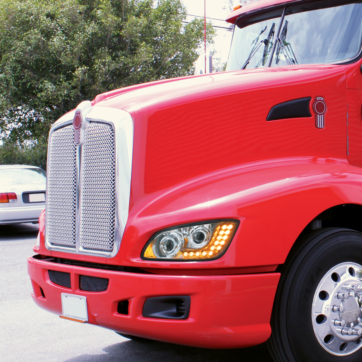 Chrome Projection Headlight Assembly For 2008-2017 Kenworth T660- Passenger - Thumbnail 6