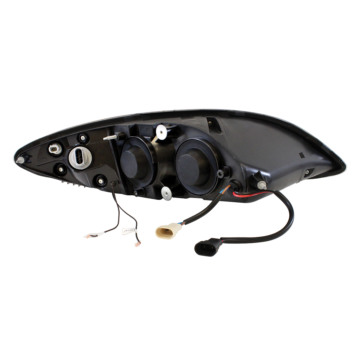 Chrome Projection Headlight With LED Light Bar For 2006-2017 International Prostar - Driver - Thumbnail 5