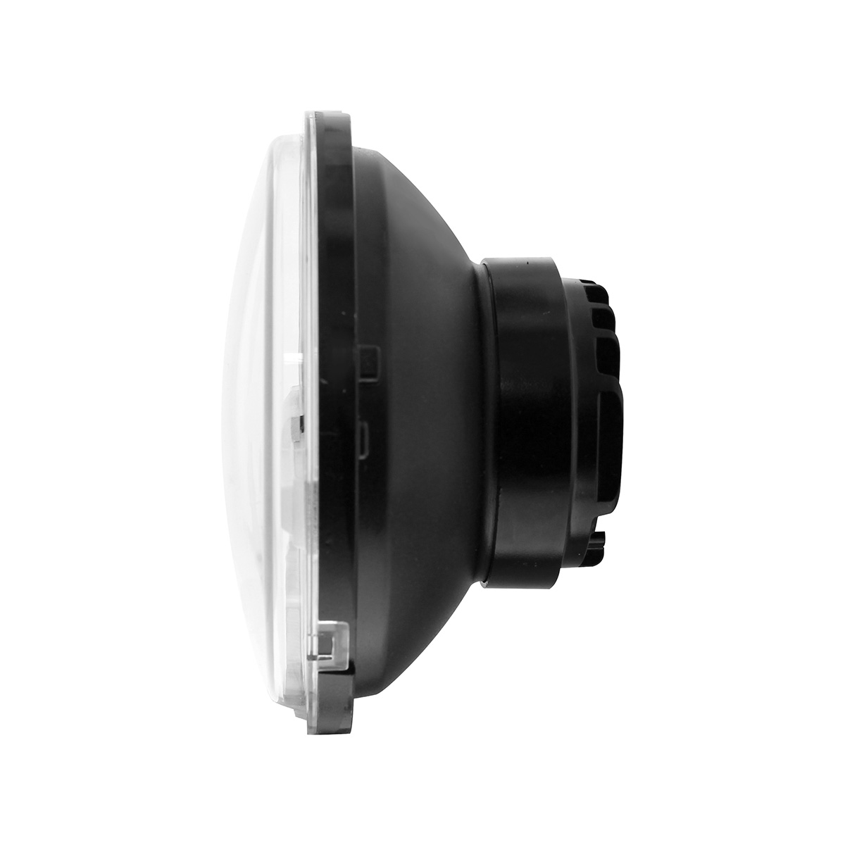 ULTRALIT - 8 High Power LED 5-3/4" Headlight - Silver - Thumbnail 3