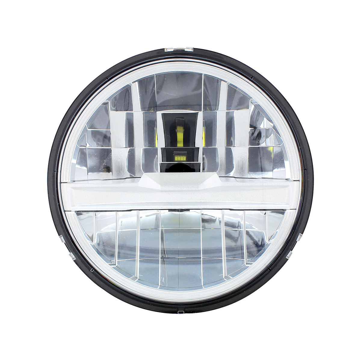 ULTRALIT - 8 High Power LED 5-3/4" Headlight - Silver - Thumbnail 8