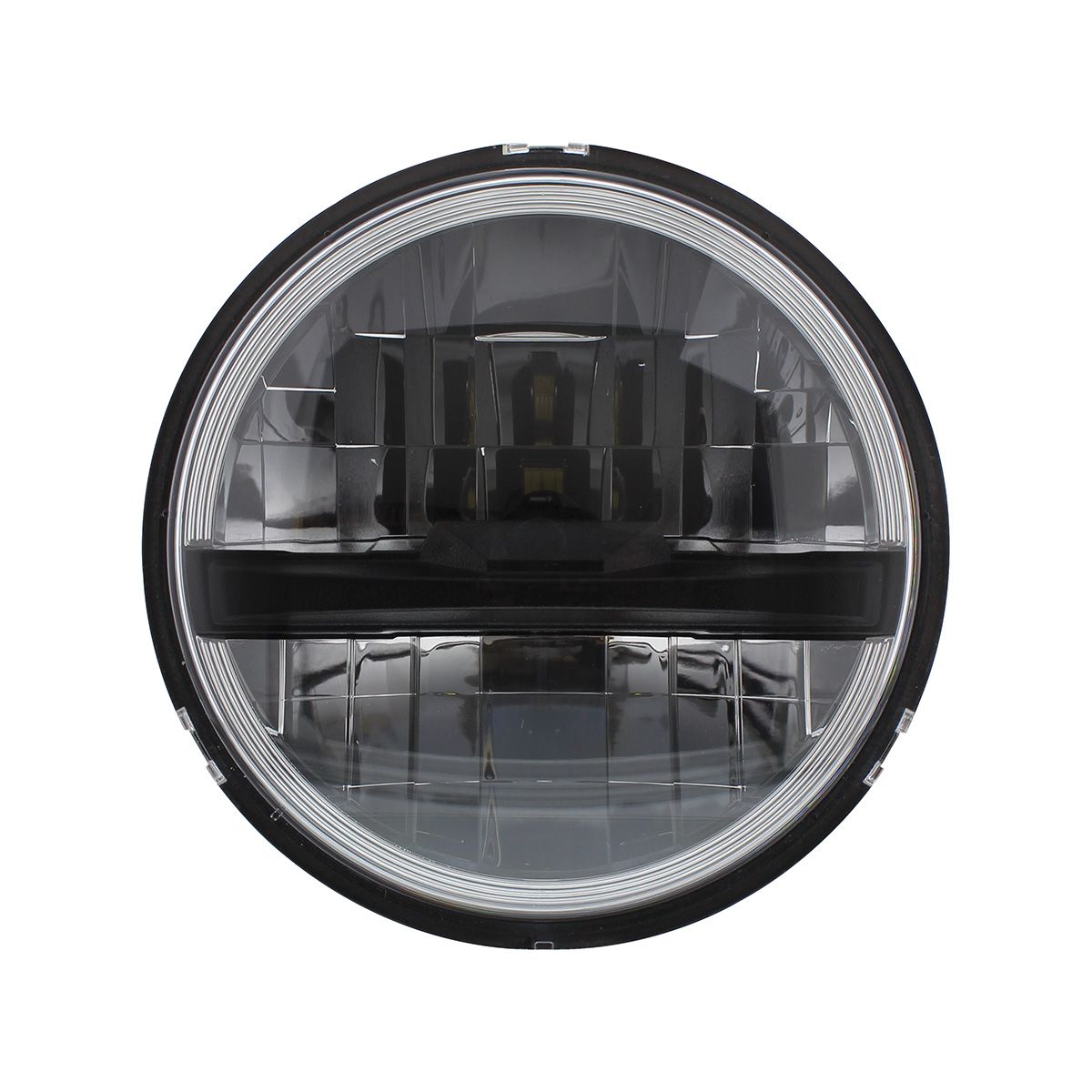 ULTRALIT - 8 High Power LED 5-3/4" Headlight - Black