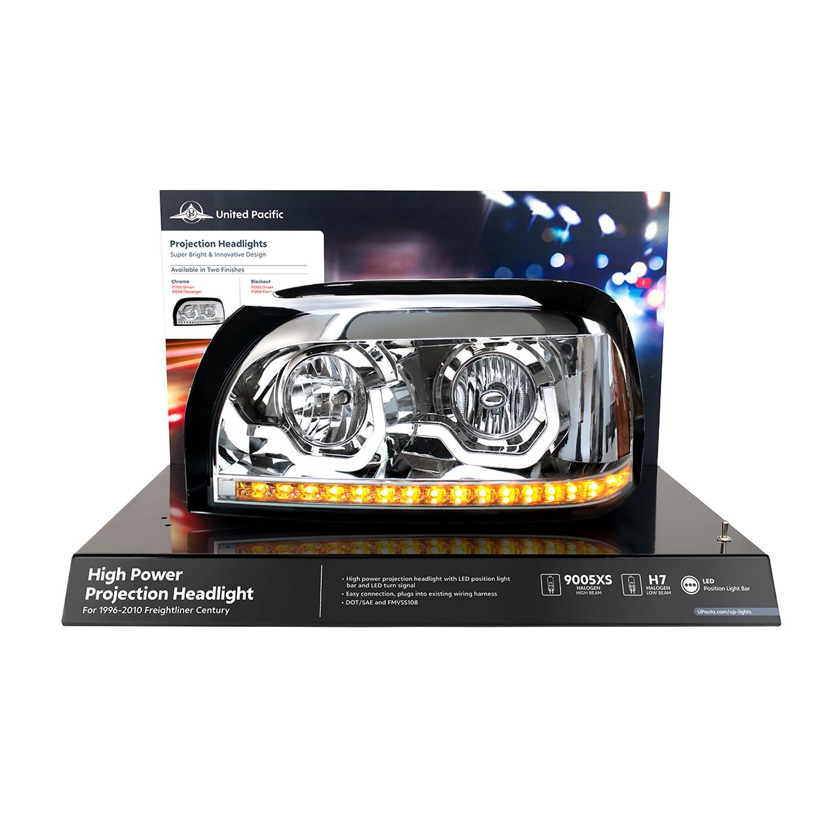 United Pacific Freightliner Century Modular Headlight Display - 31203