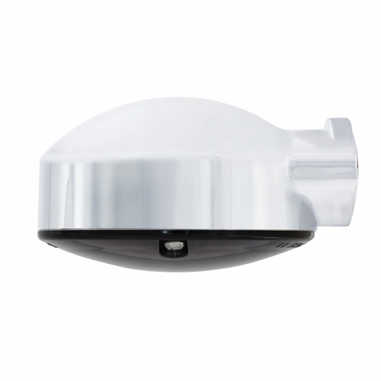 21 LED 3-1/4" Signal Light For Harley Motorcycle With Housing - Amber LED/Smoke Lens - Thumbnail 4