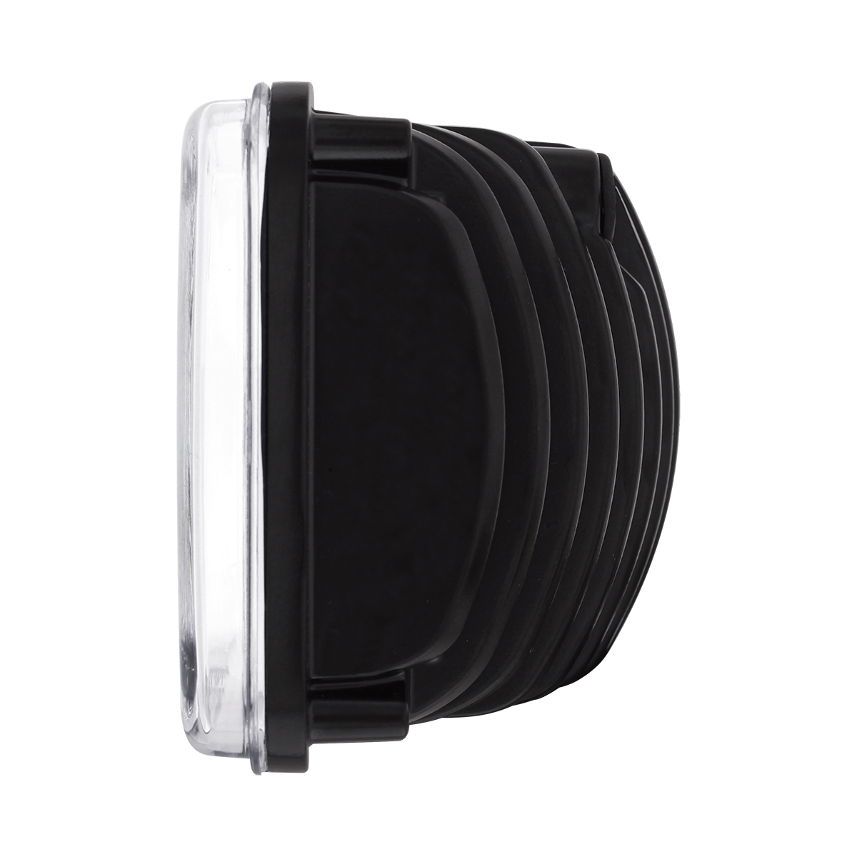 ULTRALIT - 4" X 6" LED Headlight With Dual Function 6 Amber LED Position Lights - High Beam - Thumbnail 7