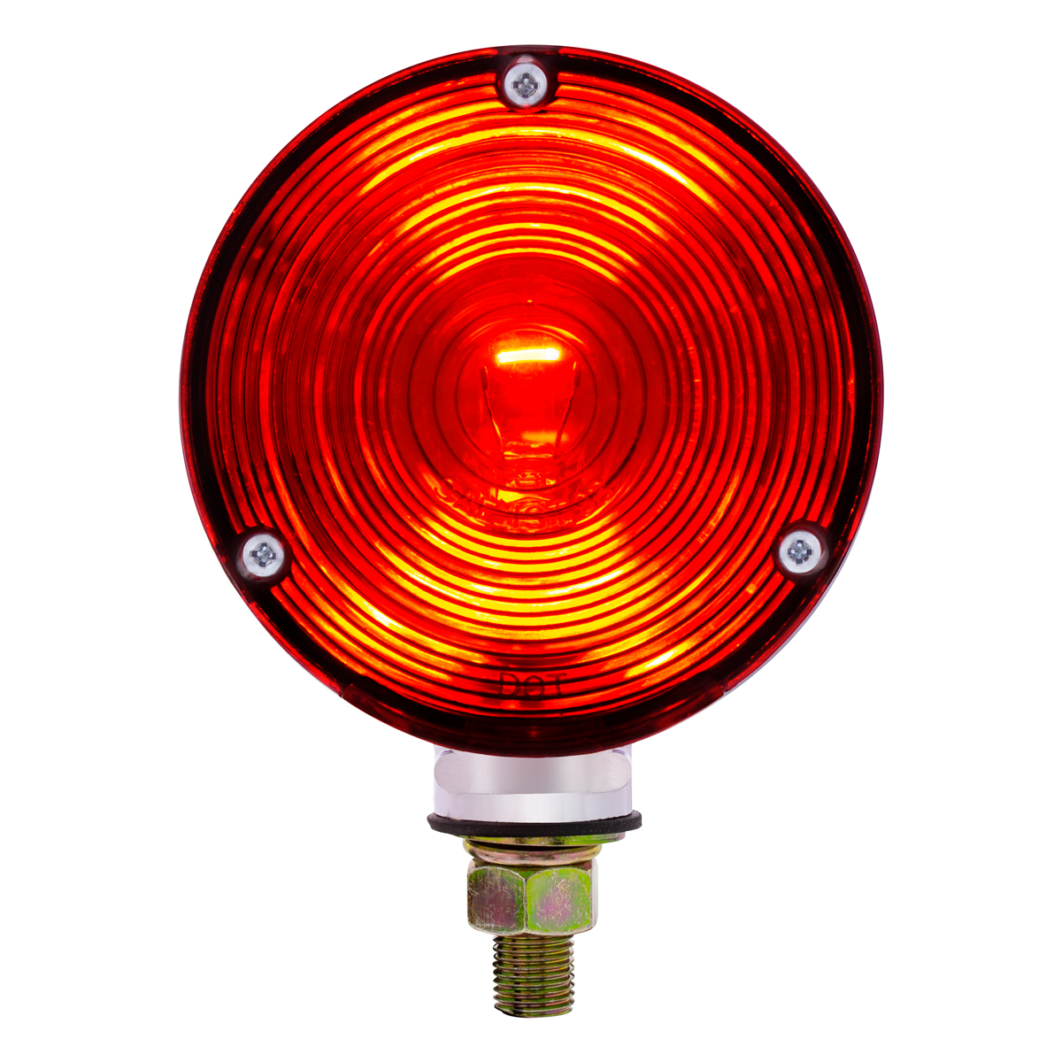 Double Face Turn Signal Light With 1156 Bulb - Amber & Red Lens - Thumbnail 7
