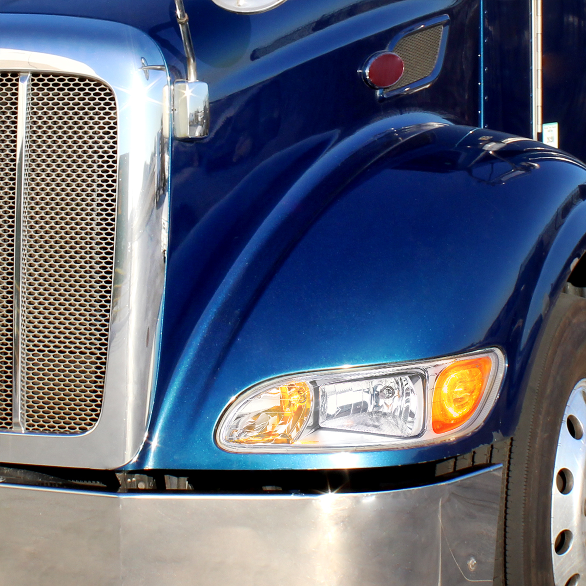 Headlight For 2008+ Peterbilt 382/384/386/387 - Passenger - Thumbnail 6