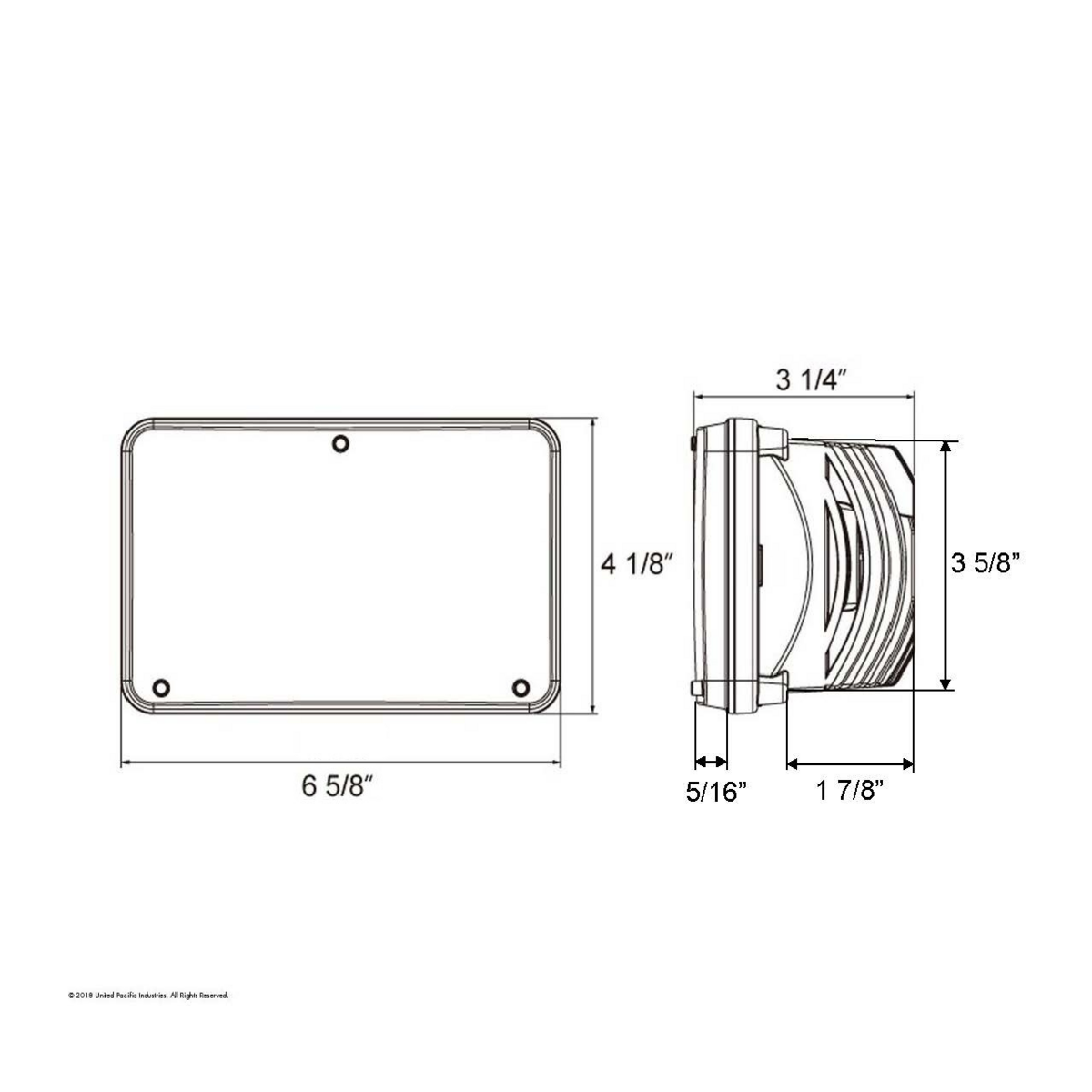 ULTRALIT - 8 High Power LED 4" X 6" Headlight - Low Beam - Thumbnail 10