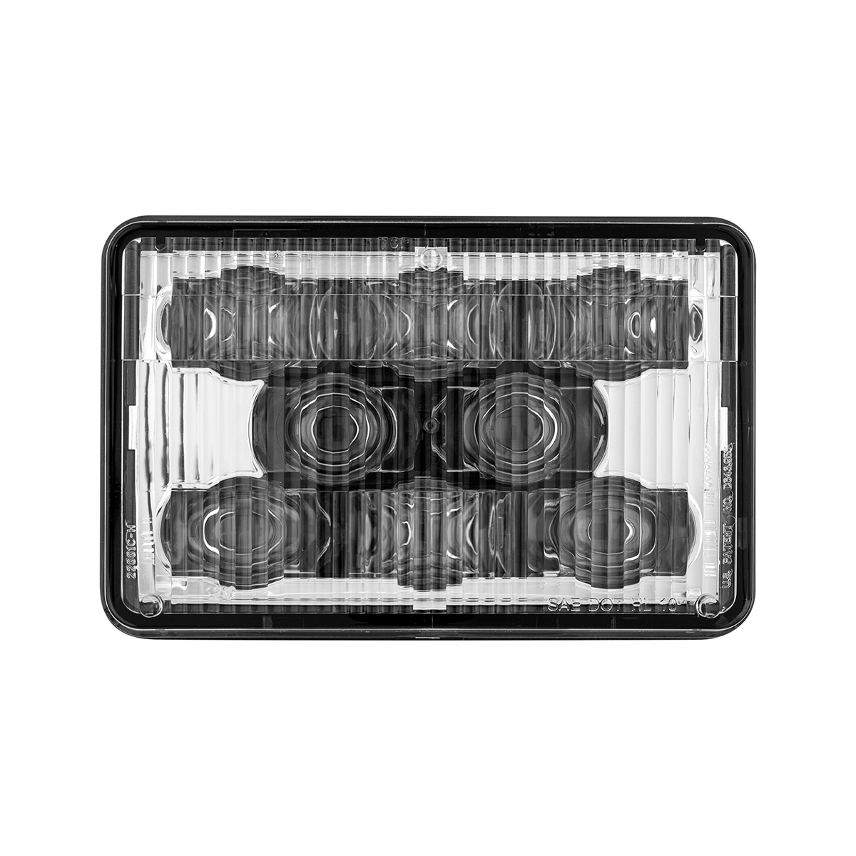 ULTRALIT - 8 High Power LED 4" X 6" Headlight - High Beam - Thumbnail 2