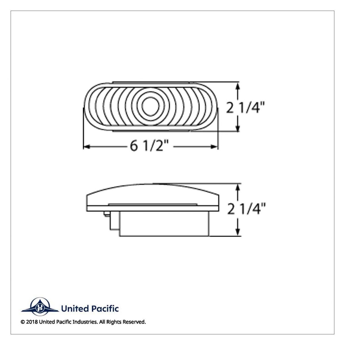 6" Oval Light (Stop, Turn & Tail) - Thumbnail 5