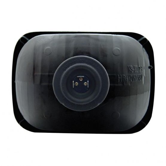 5" X 7" Crystal Rectangular Headlight - Plastic Lens - Thumbnail 5