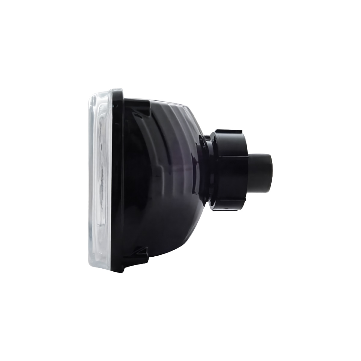 4" X 6" Crystal Rectangular Headlight, Glass Lens - High Beam - Thumbnail 3