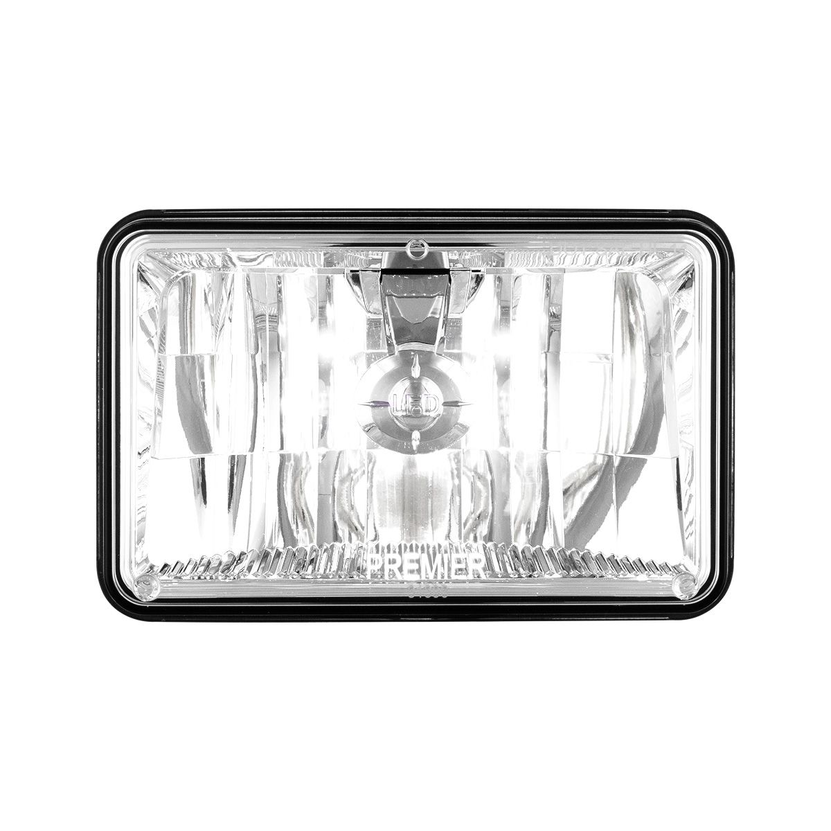 ULTRALIT - Single High Power CREE LED 4" X 6" Headlight - Low Beam