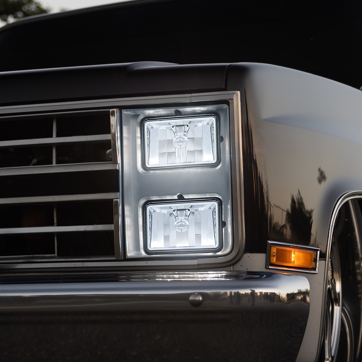 ULTRALIT - Single High Power CREE LED 4" X 6" Headlight - Low Beam - Thumbnail 7