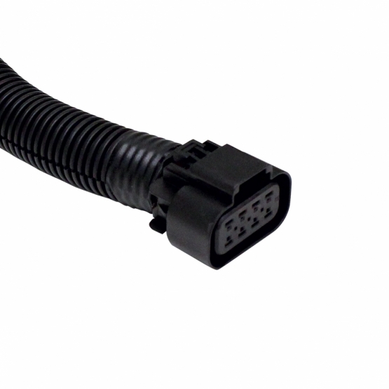 Blackout Projection Headlight With LED Position Light Bar For 2003-2017 Volvo VN/VNL - Driver - Thumbnail 4