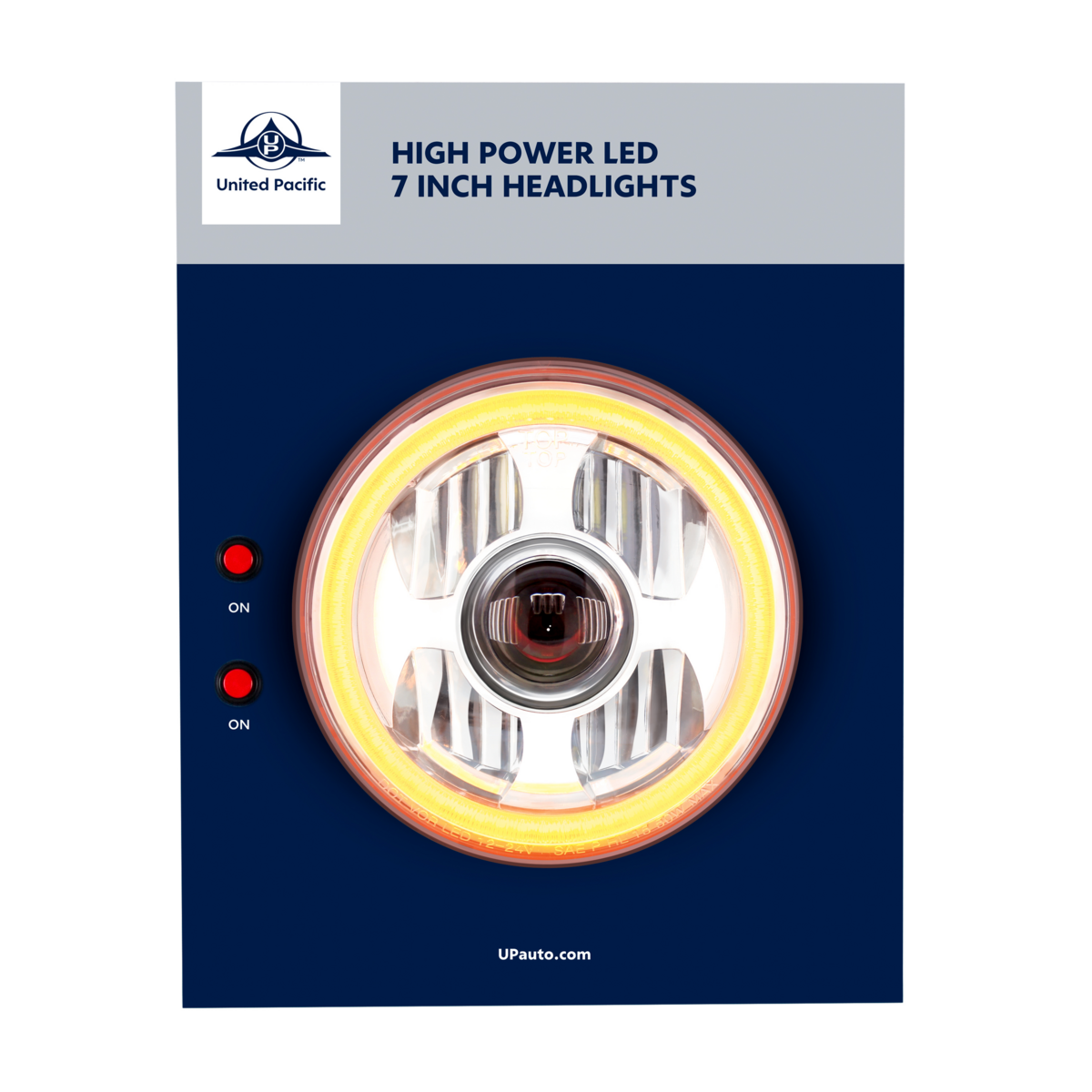 United Pacific 7" LED Headlight Display - 31496 - Thumbnail 3