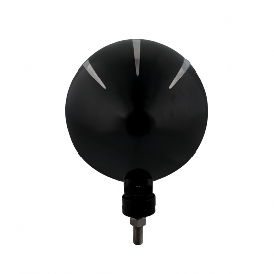 Black "BILLET" Style Groove Headlight Housing - Thumbnail 5