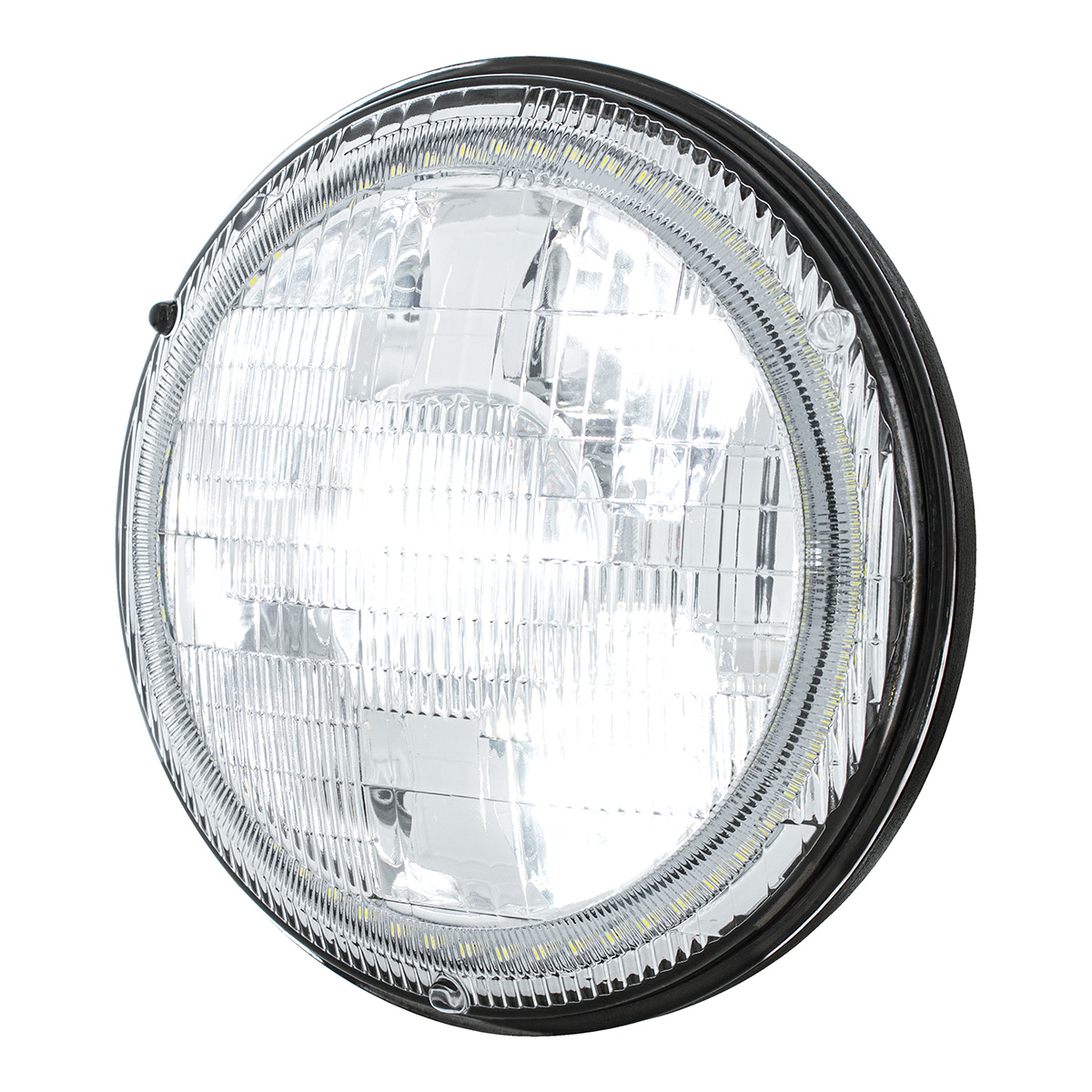 ULTRALIT - High Power LED 7" Projection Light With Dual Color LED Halo & Classic Style Lens - Thumbnail 8