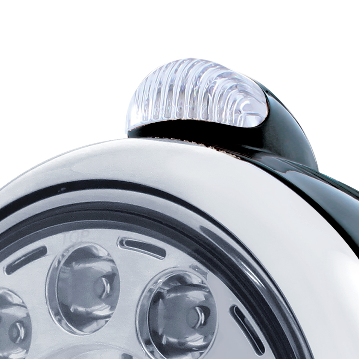 Black Guide 682-C Headlight 11 LED Bulb & Dual Mode LED Signal - Clear Lens - Thumbnail 2