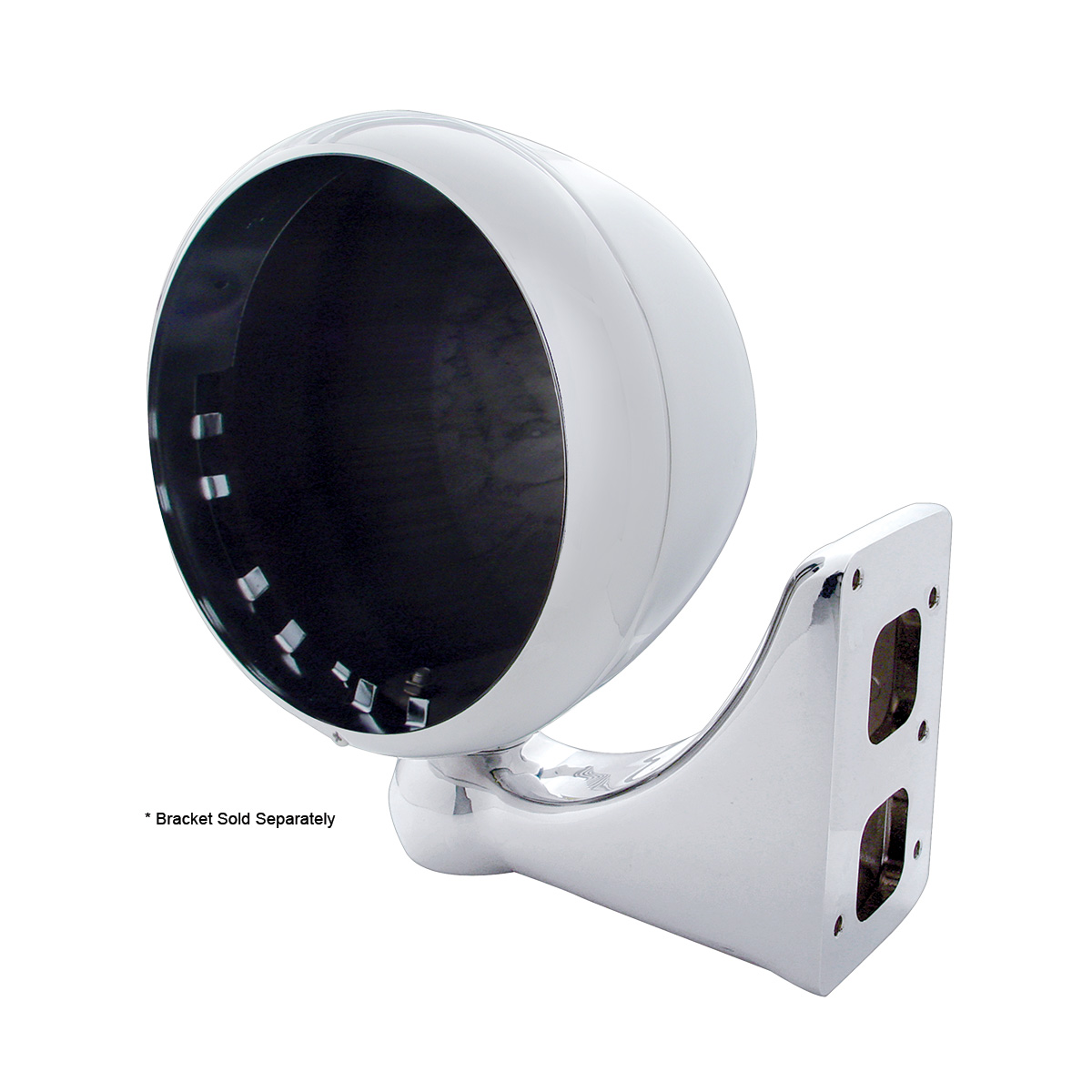 Chrome Guide 682-C Headlight Housing - Thumbnail 3