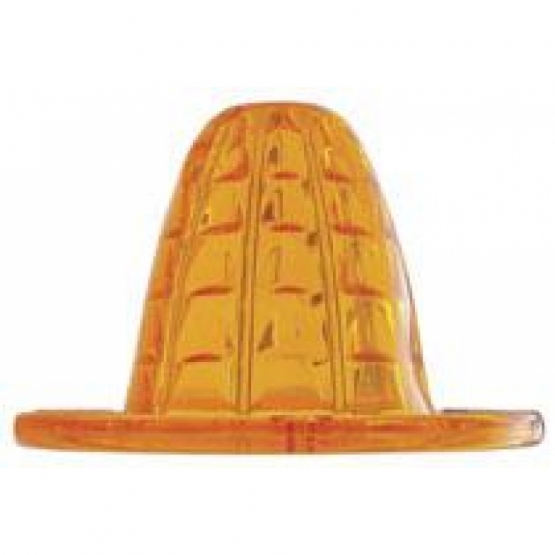 Crystal Honda Light Lens - Amber - Thumbnail 2