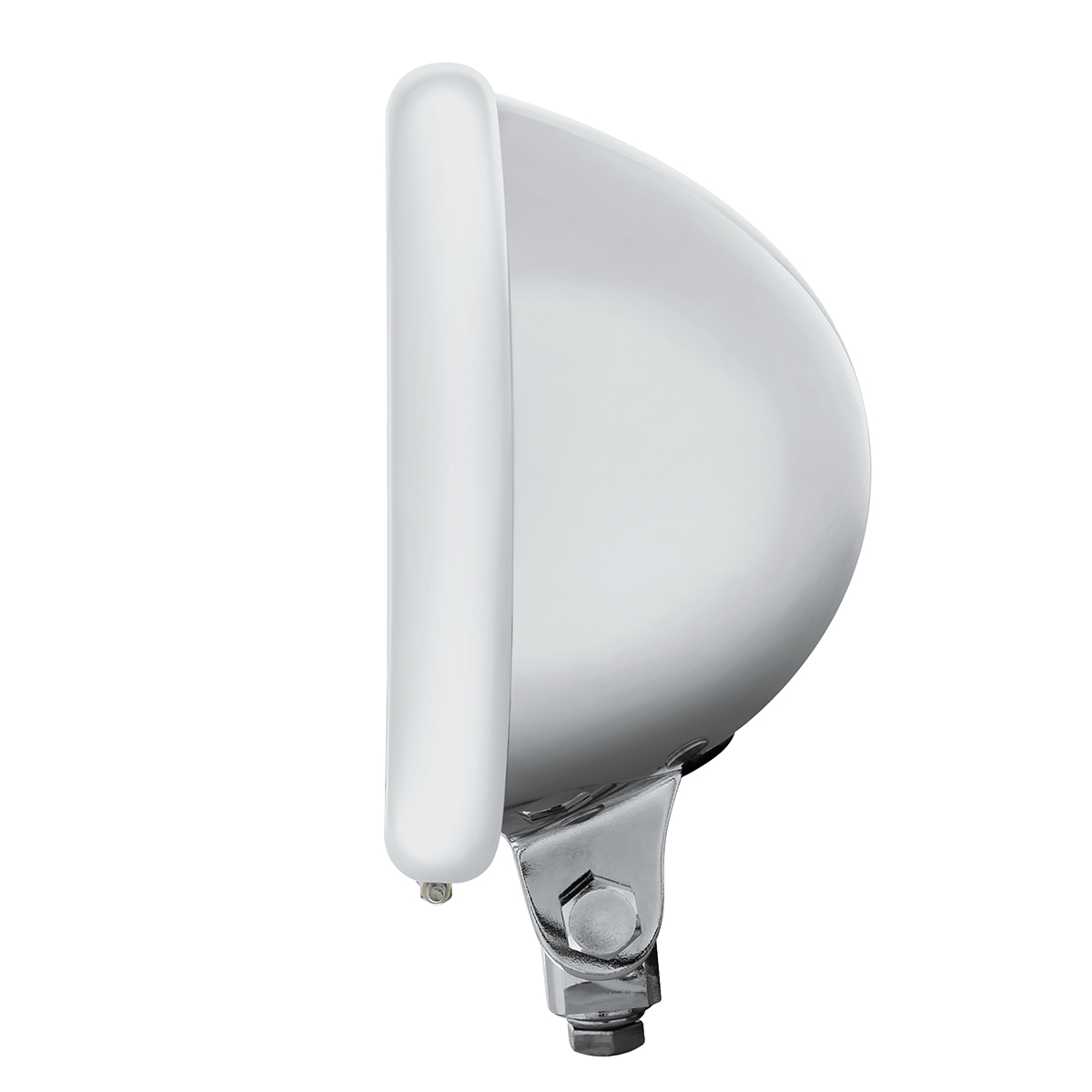 Chrome 5-3/4" Motorcycle Headlight Housing Only - Bottom Mount - Thumbnail 3