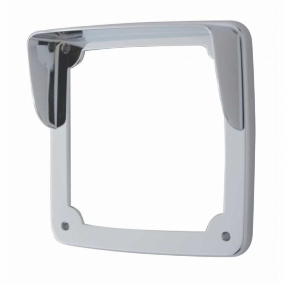 LED Square Double Face Light Bezel With Visor For UP Square Double Face Lights